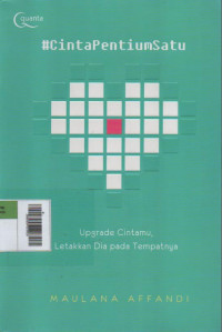 Image of #CintaPentiumSatu : Upgrade Cintamu, Letakkan Dia pada Tempatnya