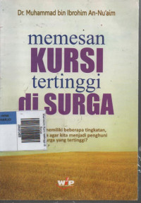 Image of Memesan Kursi tertinggi di Surga