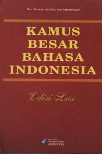 Image of Kamus Besar Bahasa Indonesia Edisi Lux