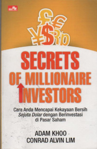 Image of Secrets Of Millionaire Investors : Cara Anda Mencapai Kekayaan Bersih Sejuta Dolar dengan  Berinvestasi  di Pasar  Saham